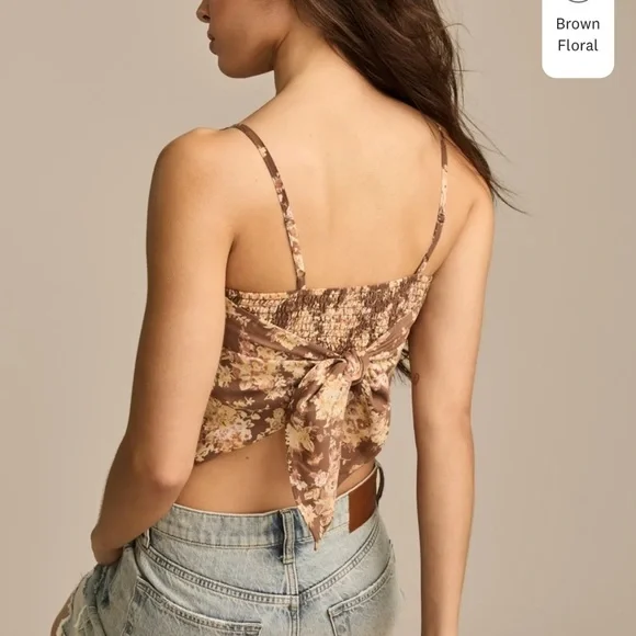 Lucky Brand Hanky Hem Scarf Top - Picture 3 of 6